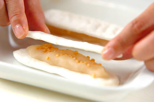 白あんせんべいの作り方の手順2