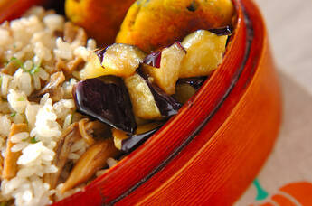 ナスの揚げ浸し