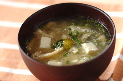 豆腐と油揚げのみぞれ汁