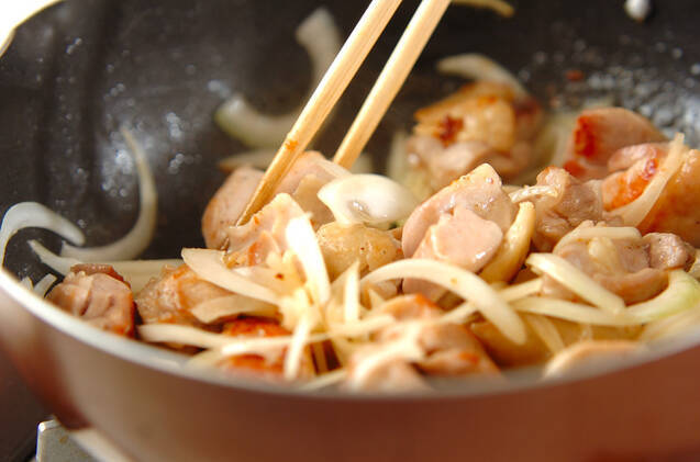 チキンのクリーム煮の作り方の手順3