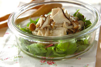 キノコのマリネサラダ