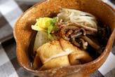 白菜と油揚げの煮物