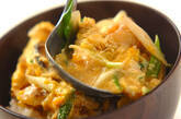 だしが香る基本のふわとろ親子丼の作り方8