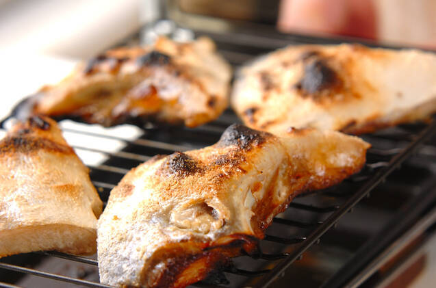 ブリカマの塩焼きの作り方の手順4
