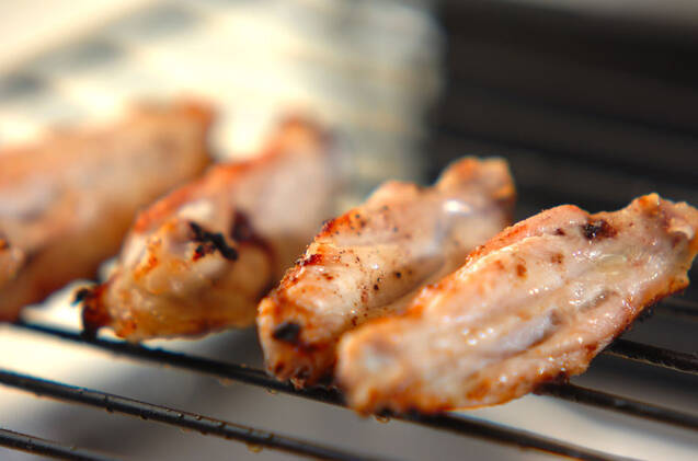 手羽中のグリル焼きの作り方の手順4