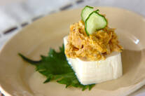 カレー風味冷や奴