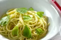 ジェノベーゼスパゲティー
