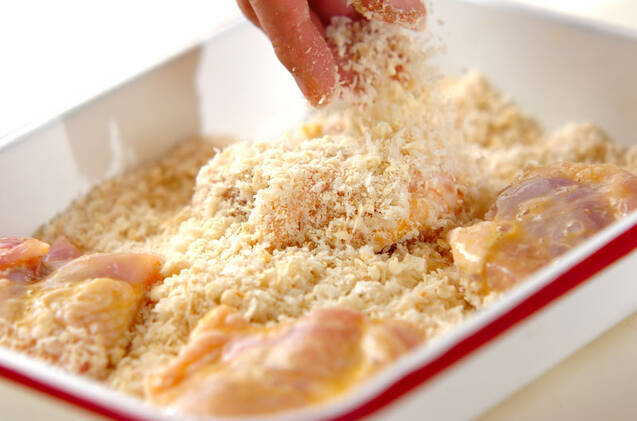 鶏のクラッカー揚げの作り方の手順5