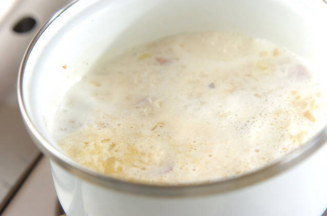ビーンズミルクスープの作り方の手順4