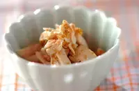 ささ身のナムル風和え物