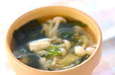 白シメジのスープ