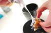 焼き豆餅のお茶漬けの作り方の手順2