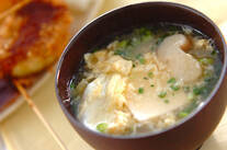 豆腐のかきたま汁