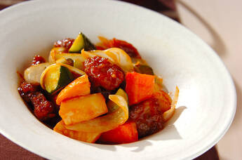 基本の酢豚 具だくさんで美味しく!