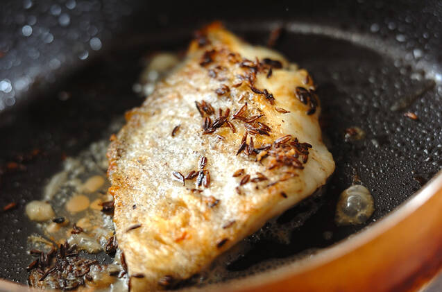 白身魚のクミン焼きの作り方の手順2
