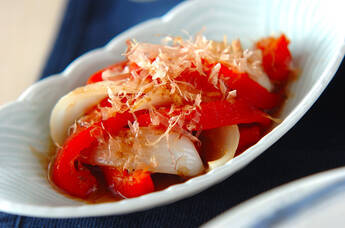 焼きパプリカのお浸し