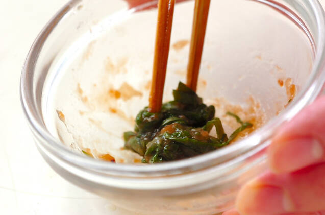 シューマイの梅肉のせの作り方の手順1