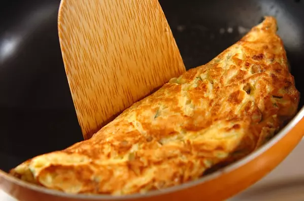 納豆卵焼き夕食の作り方2