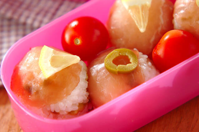 生ハム手まり寿司