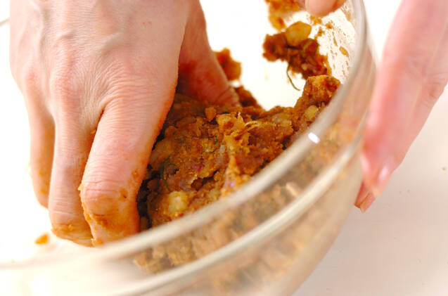 イワシのコロッケサンドの作り方の手順8