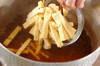 小松菜とお湯葉さんの炊いたんの作り方の手順2