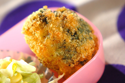 ブロッコリーのチーズ揚げ