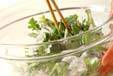 エビと菊菜のかき揚げの作り方の手順6