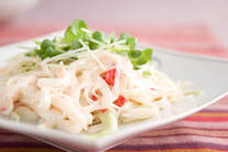 春雨の梅マヨネーズ