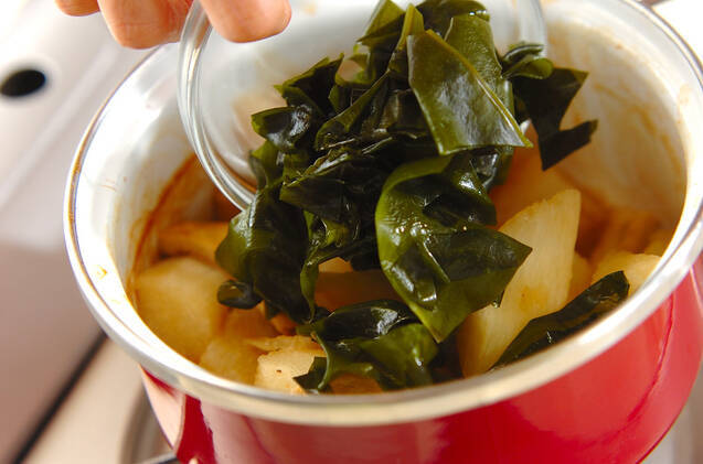 長芋の煮物の作り方の手順5