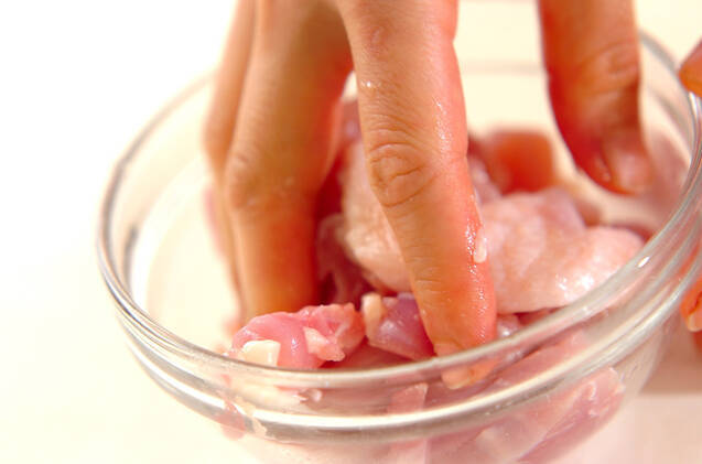 鶏ジャガの作り方の手順1