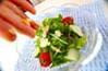 グリーンサラダの作り方の手順6