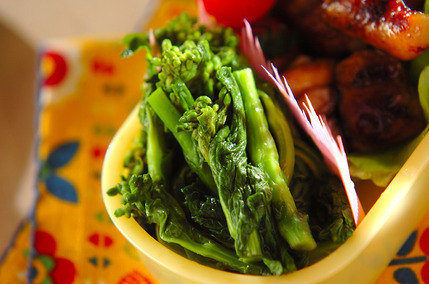 菜の花のからし和え