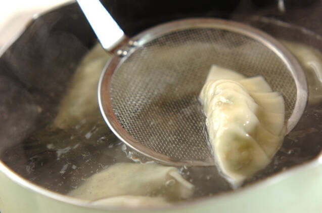 冷やしつるんと水餃子の作り方の手順9