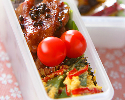 キヌサヤのしっとり煮