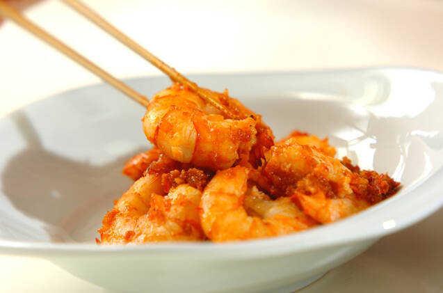 エビの辛味ダレの作り方の手順4