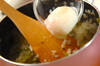 グリーンアスパラと半熟卵のリゾットの作り方の手順5