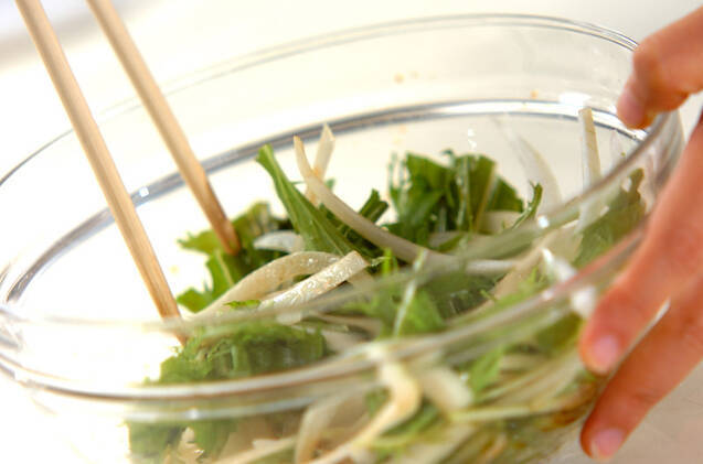 ピリ辛マグロ丼の作り方の手順4