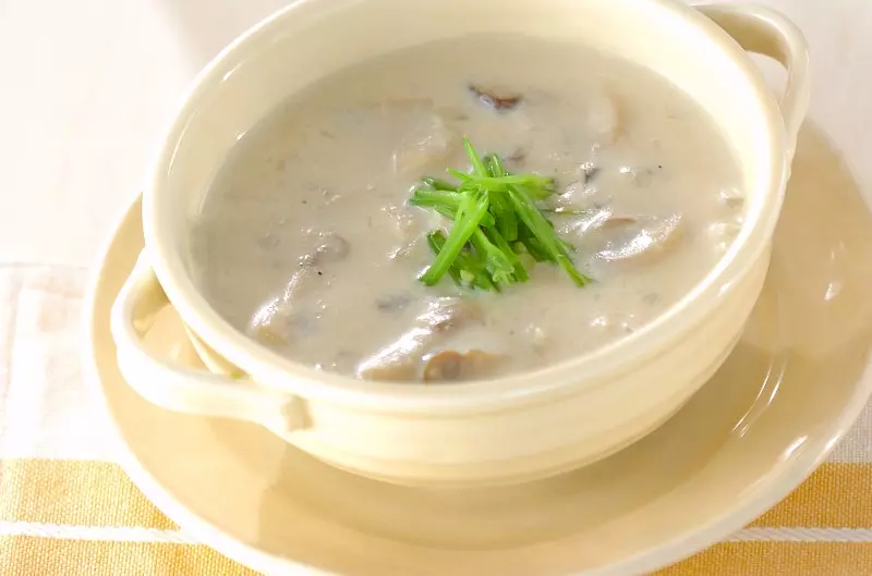 キノコのポタージュ レシピ 作り方 E レシピ 料理のプロが作る簡単レシピ