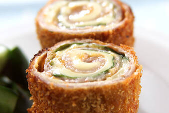 使い勝手抜群!豚肉薄切りの梅シソ巻きフライ by中島 和代さん