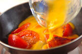 トマトと卵の炒め物の作り方2