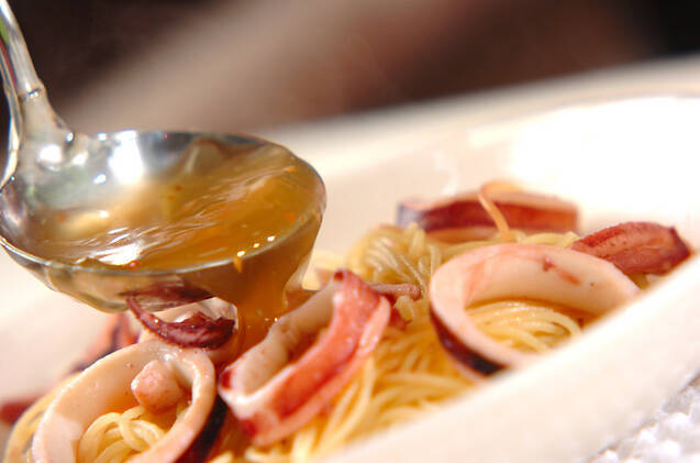 あんかけパスタの作り方の手順7