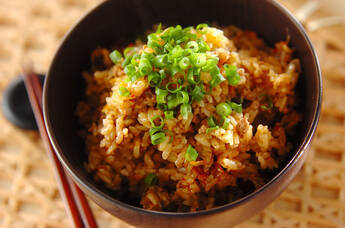 ピリ辛炊き込みごはん