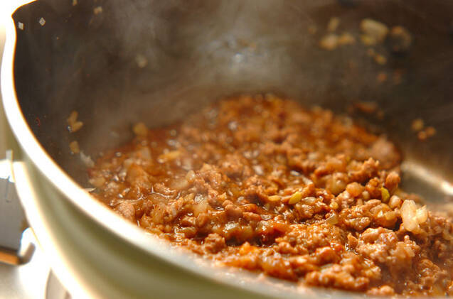 カレーチーズナンドッグの作り方の手順4