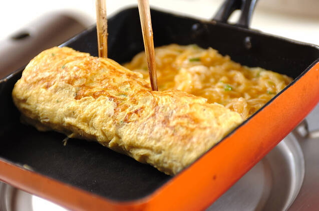 切干し大根の卵焼きの作り方の手順4