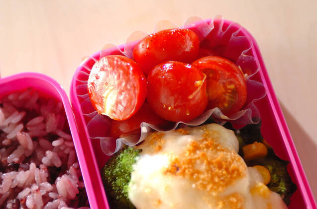 プチトマトのハチミツショウガ漬け