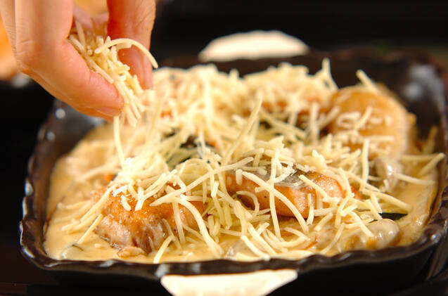 濃厚鮭グラタンの作り方の手順10