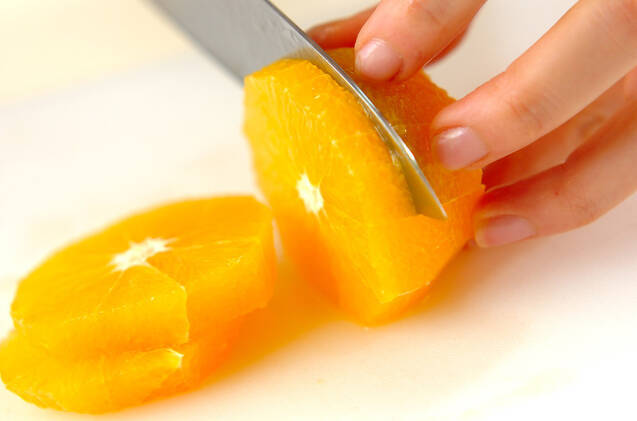 オレンジフレンチトーストの作り方の手順3