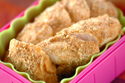 みそ漬けささ身のゴマまぶし