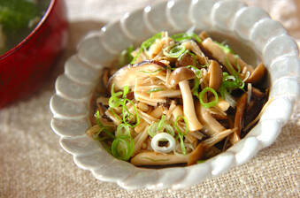 キノコの中華炒め