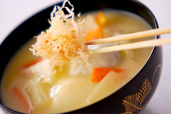 白みそのお雑煮の作り方の手順6